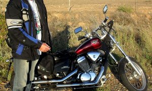 Driewiel-motorfiets vir Kobus